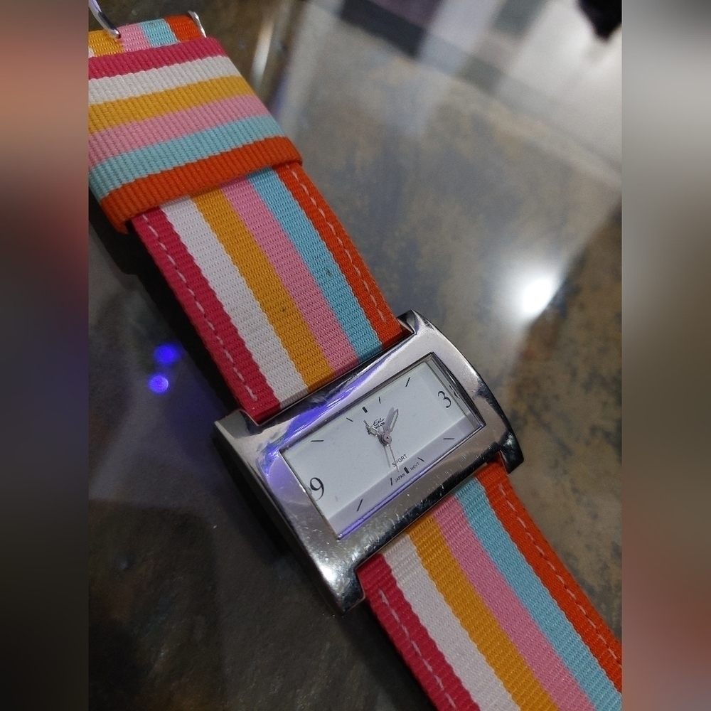 Etlo France Colorful Strap Watch